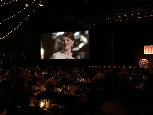 Julianne Moore accepting Best Actress Award