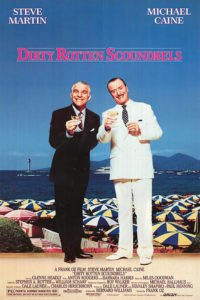 The 1988 film starred Steve Martin and Michael Caine.
