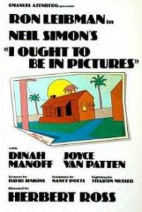 Poster for the original Broadway production of I Ought To Be In Pictures
